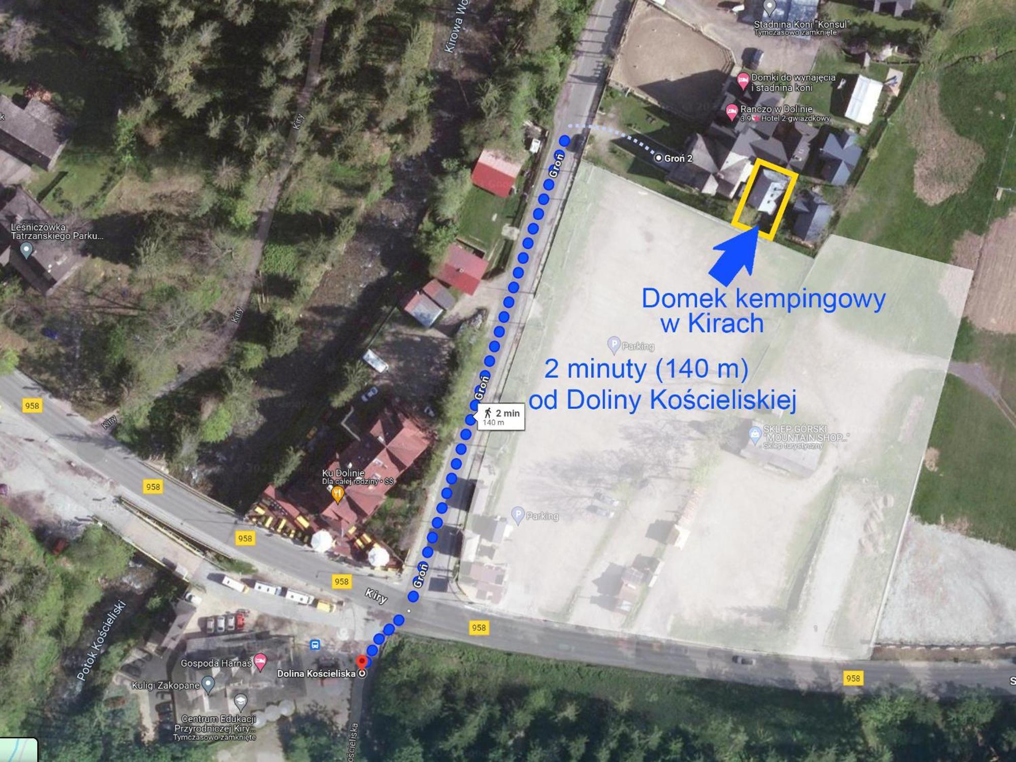 Domek Kempingowy W Kirach Kościelisko Exteriör bild
